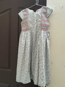 Charming Floral Striped Midi Dress