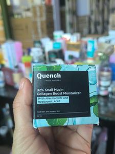 Quench 92% Snail Mucin Collagen Boost Moisturizer