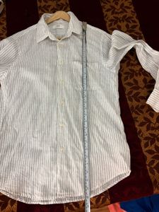Uniqlo Lenin Classic Striped Button-Down Shirt
