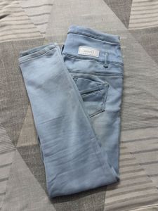 Light Blue High-Waisted Jeans