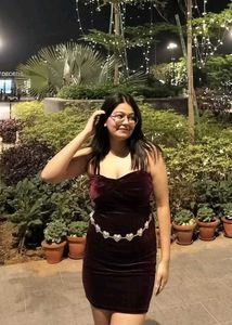 Velvet Bodycon Mini Dress