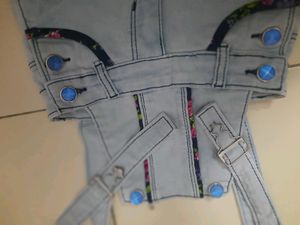 Kids Casual Dangri Dress