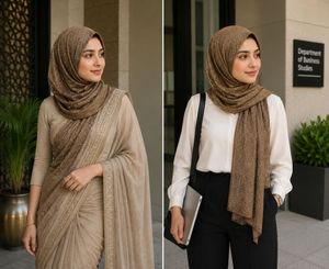Sparkling Gold Stole