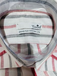 Buy Two get One Free. Men's Striped Casual Shirt
