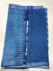 Trending blue saree