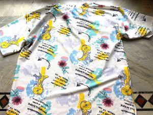 Cute Dinosaur Graphic T-Shirt