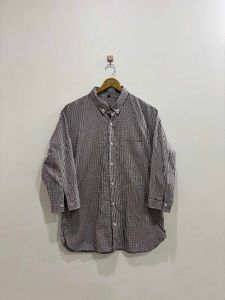 Men's Checked Button-Down Shirt