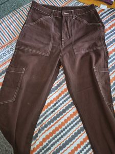 Brown Utility Pants