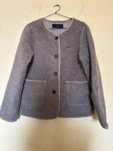 Cozy Fleece Button-Up Jacket