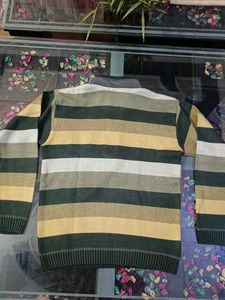 Striped Pullover Sweater for Boys