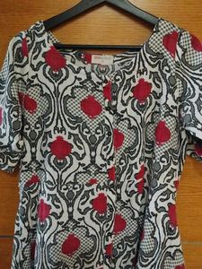 Elegant Printed Dress