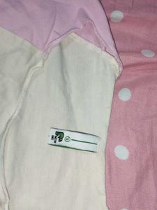 Cute Graphic T-Shirt with Pastel Sleeves
