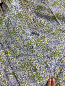 Stylish Printed Cotton Kurta