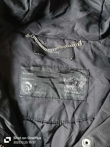 brand name is DIESEL OG Men's Hooded Parka Jacket
