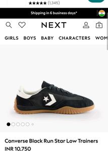 Converse Black Sneakers