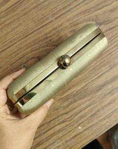 Set Of 2 banarasi Clutches Rusted