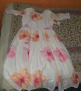 Elegant Floral Print Kurta Set