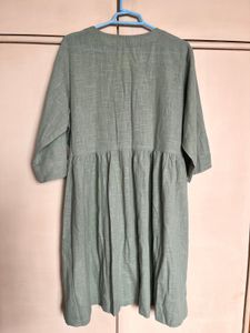 BOMBAY PASILEY Embroidered Green Kurta XL