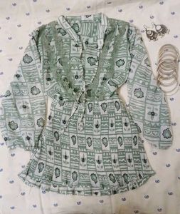 Cute y2k trad short kurti