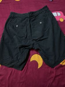 Men's Black Chino Shorts