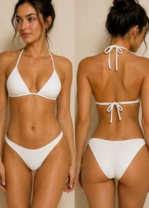 Textured Bikini Bottom | Size US 6 / EUR 38