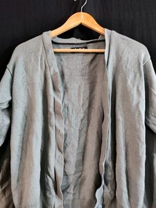Women Grey Winter Sweater