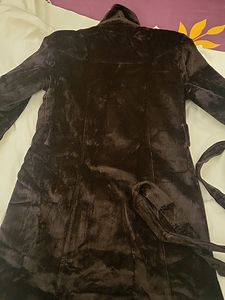 Velvet Long Coat