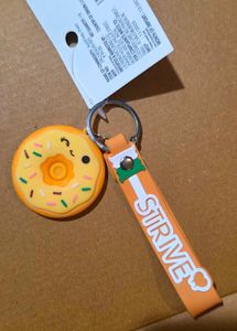 Cute Donut Keychain