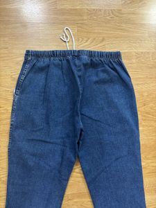 Women Denim Jeans with Drawstring