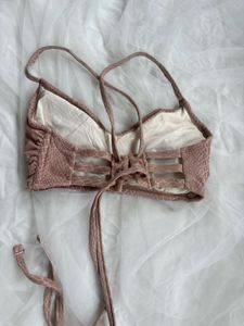 Stylish Snake Print Bikini Top
