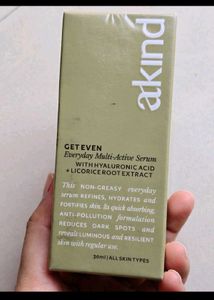 Akind Get Even Serum - Hyaluronic Acid