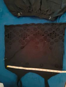 Broderie Anglaise top and shorts