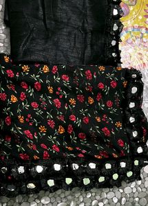 Floral Printed Saree