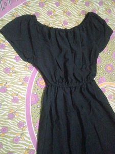 Black Off-Shoulder Jumpsuit
