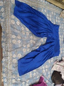 Purple and Blue salwar