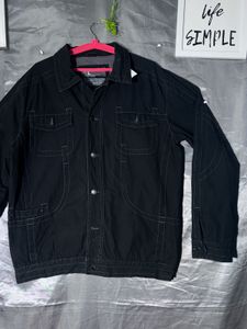 Men's Black Denim Jacket