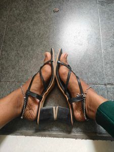Jade Heels - Black - Size 7