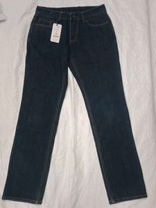 Dark Blue Denim Jeans