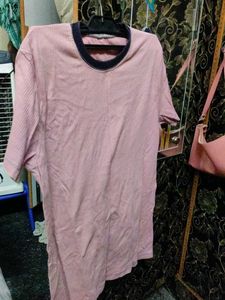 Pink Striped T-Shirt