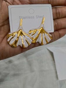 ✨✨Leaf Drop anti tarnish ✨✨ 2  Pairs Earring