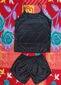 Night Suit | Top & Shorts Set Nightwear