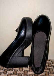 Classic Black Platform Heels