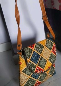 Boho Print Sling Bag