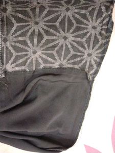 Libas Black Printed XL Kurta For Women