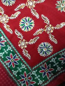 Beautiful  Embroidered party Saree