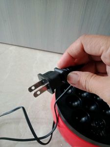 Electric Takoyaki Maker - Red
