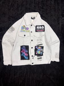 Unique Graphic Denim Jacket