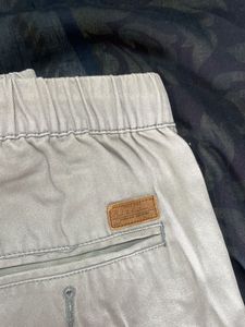 Comfortable Grey Casual Pants