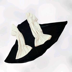 Gothic Style Puff Sleeve Dress
