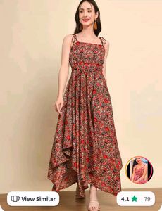 Floral Print Maxi Dress